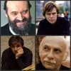 Clockwise from top left: Arvo Pärt, Andrius Zlabys, Giya Kancheli, Andrei Pushkarev